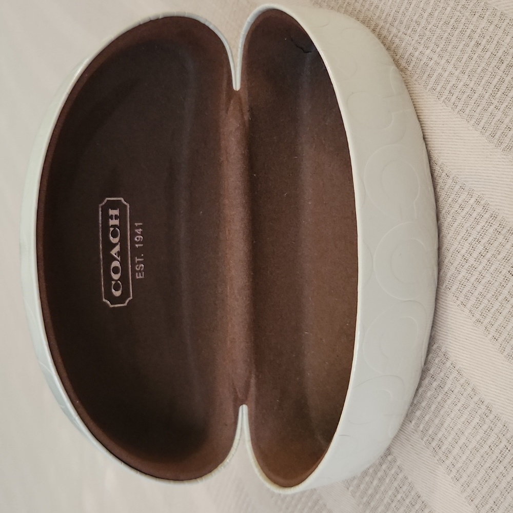 Coach Monogramed Sunglass Case